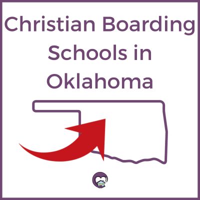 Map of Christian Boarding Schools in Oklahoma