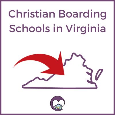 Map of Christian Boarding Schools in Virginia