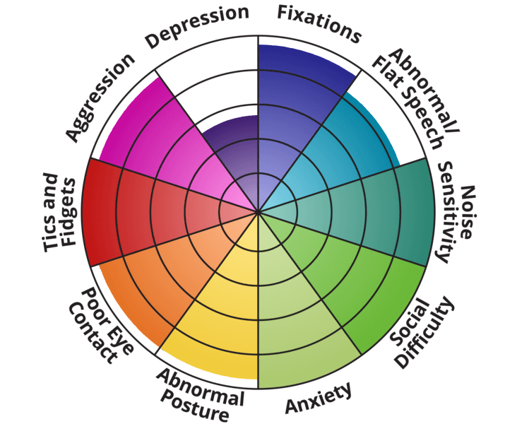 Autism spectrum circle