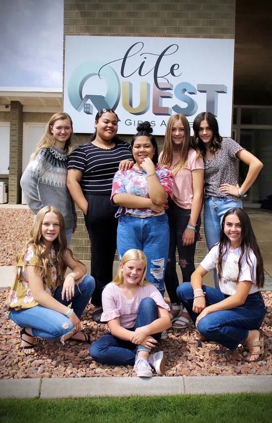 girls at Life Quest develop healthy relationships