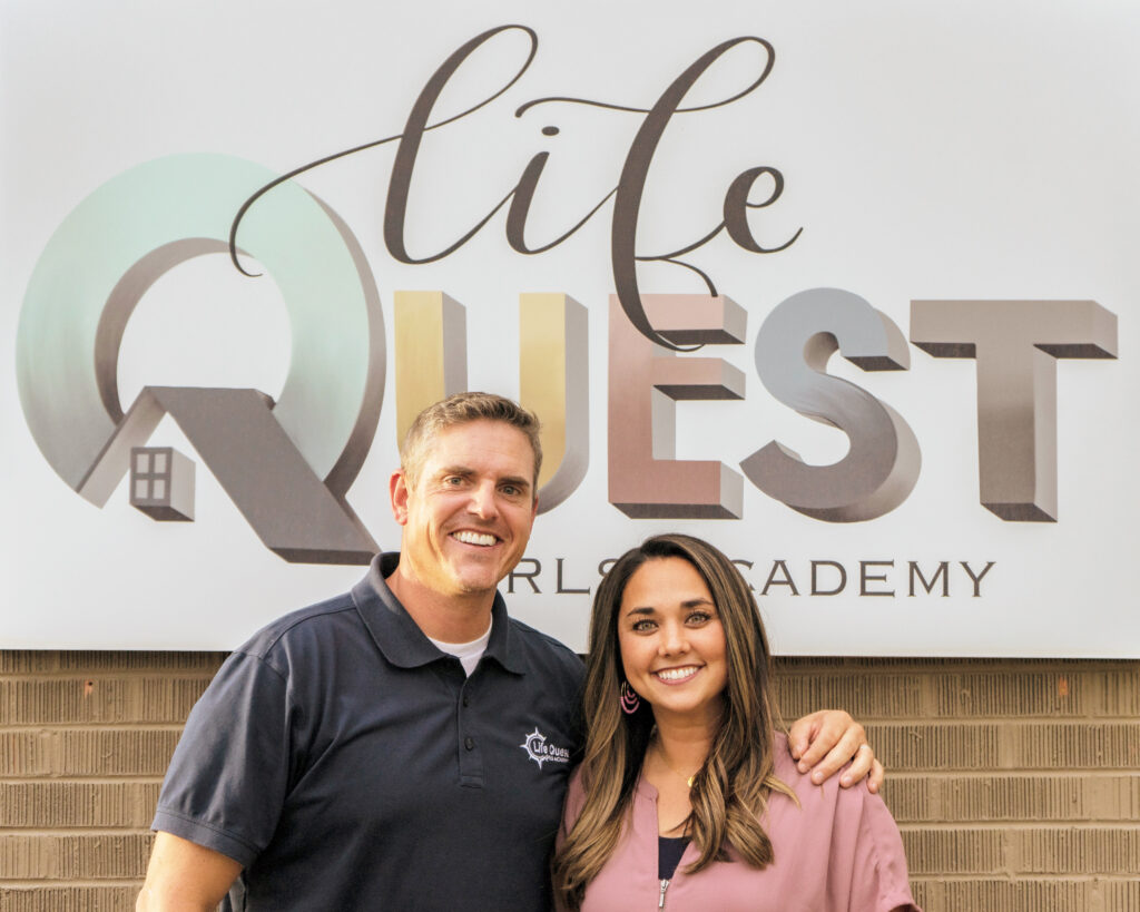 Monte and Rachael of Life Quest Girls Academy