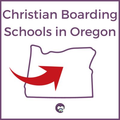 Map of Christian Boarding Schools in Oregon