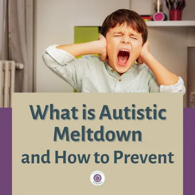 A child having tantrums and words with What is Autistic Meltdown and How to Prevent